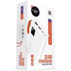 20000 Mah Çift USB Dijital Ekran Powerbank (4887)