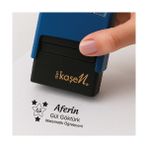 2001 Isimli Aferin Kaşesi - ( Siyah- Mavi- Kırmızı Mürekkep ) - Siyah - Mavi - Kırmızı