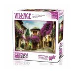 20062Flowered Village Houses 500 Parca Puzzle