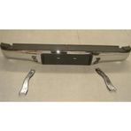 2007-2009 Ford Ranger Pıck Up- Arka Tampon Nikelajlı (Plaka Takılan Tip) (Bağlantı Ayaklı)(Bfn) (Ade