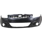 2007-2011 Opel Corsa D Ön Tampon Siyah (Sis-Izgara Delikli-Sensör Deliksiz) (Tw) (Adet) (Oem No:9318