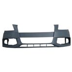 2008-2012 Audi A4 Ön Tampon Gri Astarlı Far Yıkama Kapaklı-sensör Delikli Tyg Adet Oem No:8k0807105bgru