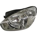 2009-2012 Hyundai Accent Era Far Lambası Sol Elektrikli-Motorsuz (Beyaz Sinyalli) (H4) (Ayfar) (Adet