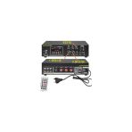 200W Hat Trafolu 2 Kanal(Bölge) Amfi (Iki Mikrofon Giriş / Bluetooth USB / Sd Kart / Mp3)