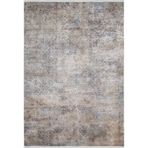 200x300 cm Dorud Antrasit Madalyon Yün El Dokuma Modern Geometrik Etnik Eskitme Desenli Boho Oturma Odası Salon Yolluk Koridor Mutfak Halısı