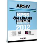 2012 Kpss Ön Lisans Arşiv Serisi Tıpkı Basım Çıkmış Sorular