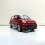 2013 Fiat 500L 1/36 Ölçek Welly Diecast Metal Model Araba Oyuncak Araba - Kırmızı
