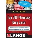 2014-2015 Top 300 Pharmacy Drug Cards 2nd Edition by Kolesar, Jill M., Vermeulen, Lee (2013) Taschenbuch
