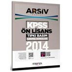 2014 Kpss Ön Lisans Arşiv Serisi Tıpkı Basım Çıkmış Sorular
