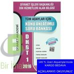 2016 DHBT 1 Tüm Adaylar İçin Konu Anlatımlı Soru Bankası - DDy Komisyon
