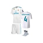 2017 sezon Beyaz Kiev S.Ramos 4 Real Madri'D Futbol Çocuk forması 3'Lü Set ZEYN102