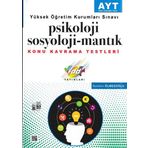 2018 AYT Psikoloji Sosyoloji - Mantık Konu Kavrama Testleri - Nurettin Ölmezoğlu