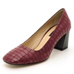 2018 Bordo timsah baskılı Büyük Numara Kadın Ayakkabıları