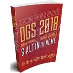 2018 DGS Tamamı Çözümlü 6 Altın Deneme Benim Hocam Yayınları - Benim Hocam Komisyon