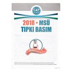 2018 MSÜ Tıpkı Basım