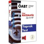2018 ÖABT Olasılık Lise Matematik Öğretmenliği Yaprak Test - kollektif
