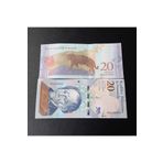 2018 venezuela 20 bolivar çil eski yabancı kağıt para