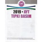 2019 AYT Tıpkı Basım - Çap Yayınları