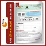 2019 Kpss Eğitim Bilimleri Ösym Tıpkı Basım Çıkmış Soru Kitapçığı Video/Pdf Çözümlü Türkiye Geneli