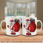 2019 Yeni Yıl Noel Baba Kupa Bardak