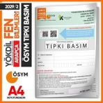 2019/2 Yökdil Arapça Fen Bilimleri Ösym Çıkmış Soru Tıpkı Basım Deneme Kitapçığı Türkiye Geneli