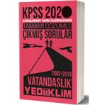 2020 KPSS Vatandaşlık Tamamı Çözümlü Konulara Göre Çıkmış Sorular Yediiklim Yayınları