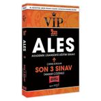 2021 ALES VIP Son 3 Sınav Tamamı Çözümlü Çıkmış Sorular Yargı Yayınları