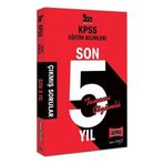 2021 KPSS Eğitim Bilimleri Son 5 Yıl Tamamı Çözümlü Çıkmış Sorular-Yargı Yayınları