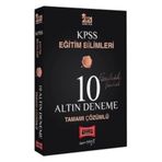 2021 Kpss Eğitim Bilimleri Tamamı Çözümlü 10 Altın Fasikül Deneme-Yargı Yayınları