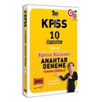 2021 Kpss Eğitim Bilimleri Tamamı Çözümlü 10 Özgün Anahtar Deneme-Yargı Yayınları