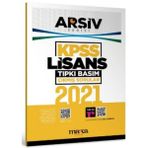 2021 Kpss Lisans Arşiv Serisi Tıpkı Basım Çıkmış Sorular