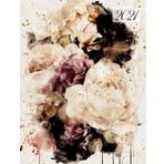 2021 Monthly & Weekly Planner: 12 Month Organizer with Dated Calendars | January 2021 through to December 2021 | Includes Public Holidays for U.S., ... and space for Notes | Dripping Floral Cover
