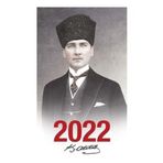 2022 Atatürk Ajandası Kalpaklı - Çerçeveli