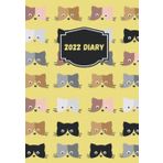 2022 Diary: A5 One Page Per Day To View Dated Planner Agenda Organiser Calendar - 2022 Journal A5 Page A Day - 2022 Kittens Diary