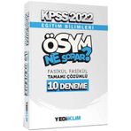 2022 KPSS Eğitim Bilimleri Ösym Ne Sorar Tamamı Çözümlü 10 Fasikül Deneme Yediiklim Yayınları