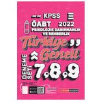 2022 KPSS ÖABT Psikolojik Danışma ve Rehberlik 7 Deneme - Pegem Akademi Yayıncılık