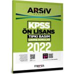 2022 Kpss Ön Lisans Arşiv Serisi Tıpkı Basım Çıkmış Sorular