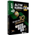 2022 Model AYT 10 Yayın 10 Deneme Seti Altın Karma Yayınları