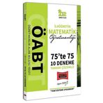 2022 ÖABT İlköğretim Matematik Öğretmenliği 75'te 75 Tamamı Çözümlü 10 Deneme