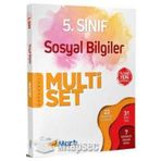 2023 5. Sınıf Sosyal Bilgiler Koparmalı Multi Set - Martı Okul Yayınları