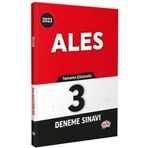 2023 ALES Tamamı Çözümlü 3 Deneme - Editör Yayınları