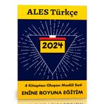 2023 ALES Türkçe Enine Boyuna Modüler Kitap 4 Kitap Seti