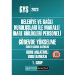 2023 Belediye ve Bağlı Kuruluşları ile Mahalli İdare Birlikleri Personeli GYS Konu Anlatımlı Soru Bankası 1.Grup - Pegem Yayınları