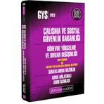 2023 Çalışma ve Sosyal Güvenlik Bakanlığı GYS Şube Müdürü-Şef-Veri Hazırlama Kontrol İşletmeni Konu Anlatımlı Soru Bankası - Pegem Yayınları