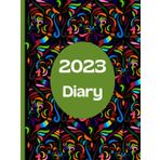 2023 Diary: Dated Planner, Organiser, Journal, Calendar 2023. One Page Per Day To View. A4 Page a day - 2023 Planner. Beautiful Hardcover.