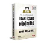 2023 GYS Adalet Bakanlığı İdari İşler Müdürlüğü Konu Anlatımlı - Data Yayınları