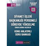 2023 Gys Diyanet İşleri Başkanlığı Personeli Sınavlarına Hazırlık Konu Anlatımlı Soru Bankası Pegem