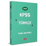 2023 KPSS Data Yayınları Türkçe Konu Anlatımlı
