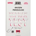 2023 KPSS Eğitim Bilimleri Gelişim Psikolojisi Yaprak Test