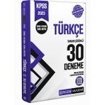 2023 KPSS Genel Kültür Genel Yetenek Türkçe 30 Deneme